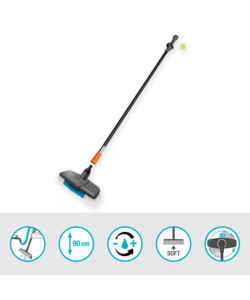 SET MANICO PER PULIZIA GARDENA "CLEANSYSTEM HARD" PER SUPERFICI RESISTENTI