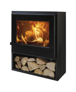STUFA A LEGNA PANADERO "BORNEO-S 5" ANTRACITE 6,8 KW