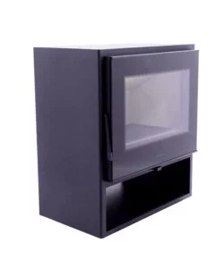 STUFA A LEGNA PANADERO "BORNEO-S 5" ANTRACITE 6,8 KW