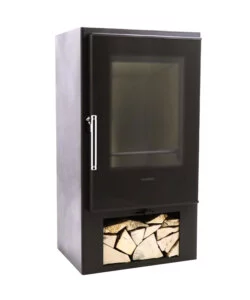 STUFA A LEGNA PANADERO "ANDES 5" ANTRACITE 7,6 KW