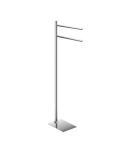 PIANTANA PORTASALVIETTE GEDY "TRILLY" IN ACCIAIO INOX CROMATO