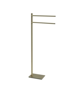 PIANTANA PORTASALVIETTE GEDY "TRILLY" IN ACCIAIO INOX ORO SPAZZOLATO