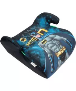 SEGGIOLINO ALZABIMBO AUTO DC COMICS "BATMAN" PER BAMBINI CON ALTEZZA DA 125 A 150 CM, ECE R129