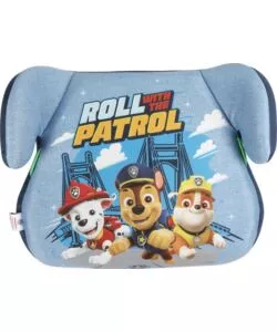 SEGGIOLINO ALZABIMBO AUTO "PAW PATROL" PER BAMBINI CON ALTEZZA DA 125 A 150 CM, ECE R129