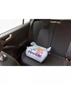 SEGGIOLINO ALZABIMBO AUTO "PAW PATROL" PER BAMBINI CON ALTEZZA DA 125 A 150 CM, ECE R129