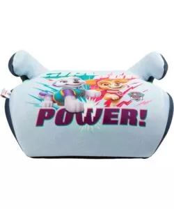 SEGGIOLINO ALZABIMBO AUTO "PAW PATROL" PER BAMBINI CON ALTEZZA DA 125 A 150 CM, ECE R129