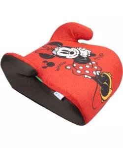 SEGGIOLINO ALZABIMBO AUTO DISNEY "MINNIE" PER BAMBINI CON ALTEZZA DA 125 A 150 CM, ECE R129