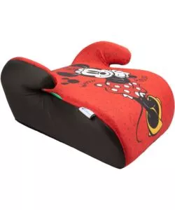 SEGGIOLINO ALZABIMBO AUTO DISNEY "MINNIE" PER BAMBINI CON ALTEZZA DA 125 A 150 CM, ECE R129