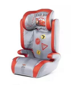 SEGGIOLINO AUTO DISNEY "CARS" PER BAMBINI CON ALTEZZA DA 100 A 150 CM, ECE R129