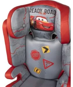 SEGGIOLINO AUTO DISNEY "CARS" PER BAMBINI CON ALTEZZA DA 100 A 150 CM, ECE R129