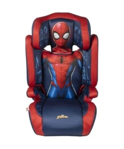 SEGGIOLINO AUTO MARVEL "SPIDERMAN" PER BAMBINI CON ALTEZZA DA 100 A 150 CM, ECE R129