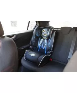 SEGGIOLINO AUTO DC COMICS "BATMAN" PER BAMBINI CON ALTEZZA DA 100 A 150 CM, ECE R 129