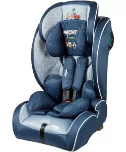 SEGGIOLINO AUTO DISNEY "MICKEY MOUSE" PER BAMBINI CON ALTEZZA DA 76 A 150 CM, ECE R129