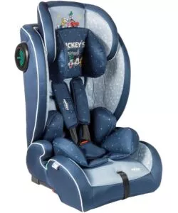 SEGGIOLINO AUTO DISNEY "MICKEY MOUSE" PER BAMBINI CON ALTEZZA DA 76 A 150 CM, ECE R129