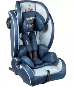 SEGGIOLINO AUTO DISNEY "MICKEY MOUSE" PER BAMBINI CON ALTEZZA DA 76 A 150 CM, ECE R129