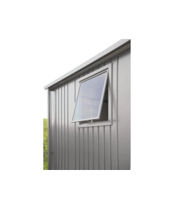 Elemento finestra per casetta porta attrezzi Biohort argento metallizzato - 43065