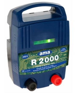 ELETTRIFICATORE PER RECINTO CON ALIMENTAZIONE AMA "R2000" 230V