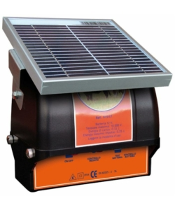 ELETTRIFICATORE PER RECINTO CON PANNELLO SOLARE AMA "S250" 12V