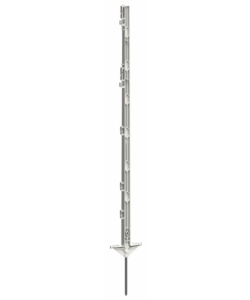 PICCHETTO PER RECINZIONE ELETTRICA AMA IN PLASTICA BIANCO 105 CM 40 PEZZI