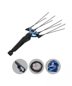 TESTA ABBACCHIATORE OLIVE ELETTRICO A BATTERIA CAMPAGNOLA "MASTER" MOVIMENTO OSCILLATORIO LATERALE 12V IMPUGNATURA A TRE PUNTI, CAVO ELETTRICO 13 M E CAPPELLINO