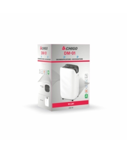 DEUMIDIFICATORE "DM01" CON DISPLAY LED, 10 LT 30 M²