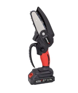 POTATORE A CATENA A BATTERIA SAW BARRA 10 CM 2 BATTERIE 24V 1,5AH