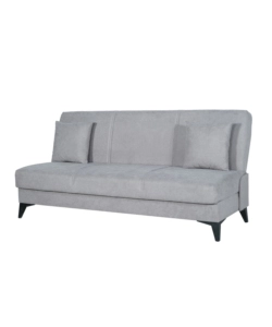DIVANO 3 POSTI BELLAHOME "ABETE" GRIGIO 185X78X90 CM