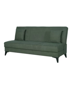DIVANO 3 POSTI BELLAHOME "ABETE" VERDE SCURO, 185X78X90 CM