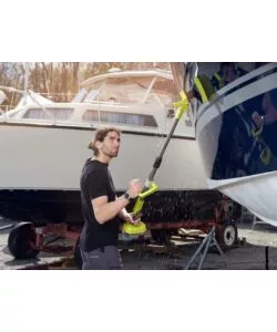 SPAZZOLA ROTANTE TELESCOPICA 18V - R18TPS - RYOBI - SOLO CORPO MACCHINA