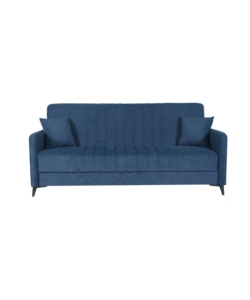 DIVANO LETTO BELLAHOME "LIBRA" 3 POSTI DARK BLUE 211X92X98 CM