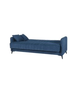 DIVANO LETTO BELLAHOME "LIBRA" 3 POSTI DARK BLUE 211X92X98 CM