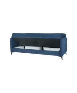 DIVANO LETTO BELLAHOME "LIBRA" 3 POSTI DARK BLUE 211X92X98 CM
