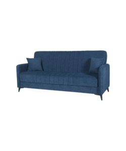 DIVANO LETTO BELLAHOME "LIBRA" 3 POSTI DARK BLUE 211X92X98 CM