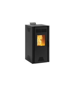 STUFA A PELLET VENTILATA INVICTA "ADRANO PLUS" NERO 7,3 KW