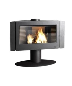 STUFA A LEGNA INVICTA "ANTAYA" ANTRACITE 12 KW