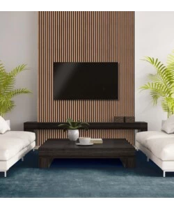 PANNELLO DECORATIVO A MURO "DECORSTRIP" ROVERE 500X1000X5 MM