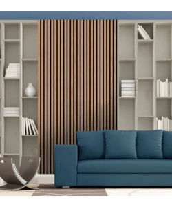PANNELLO DECORATIVO A MURO "DECORSTRIP" ROVERE 500X1000X5 MM