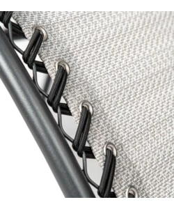 SDRAIO DA ESTERNO PIEGHEVOLE RECLINABILE EUROGARDEN "ZERO GRAVITY" GRIGIO MELANGE 178X65X110 CM