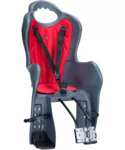 SEGGIOLINO POSTERIORE UNIVERSALE PER BICICLETTA ON BIKE "BING", PORTATA MASSIMA 22 KG