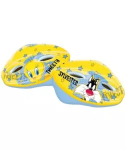 CASCO BICI PER BAMBINI WARNER BROS "TITTI E SILVESTRO", 52-56 CM
