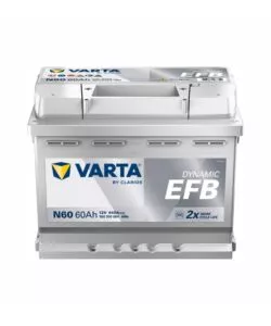 BATTERIA DI AVVIAMENTO AUTO VARTA "N60" 12V 60AH
