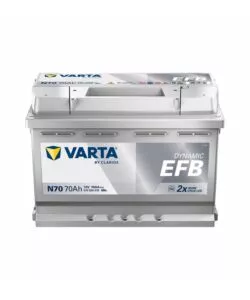 BATTERIA DI AVVIAMENTO AUTO VARTA "N70" 12V 70AH