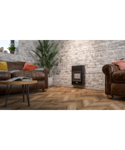 STUFA A GAS OLIMPIA SPLENDID "INFRA METANO S1" NERO, 4,2 KW