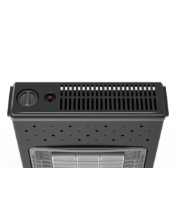 STUFA A GAS OLIMPIA SPLENDID "INFRA METANO S1" NERO, 4,2 KW