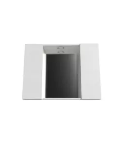 SPECCHIERA CON 2 ANTE E FARETTO LED BIANCO 81X16X60 CM