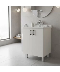LAVATOIO BIANCO 60X50X86 CM