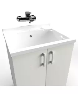 LAVATOIO BIANCO 60X50X86 CM