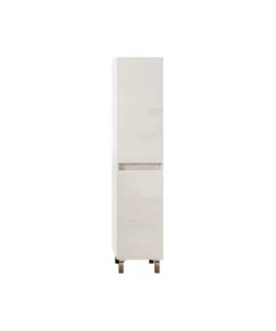 COLONNA BAGNO A TERRA "LISBONA" ROVERE BIANCO  34X36X150 CM