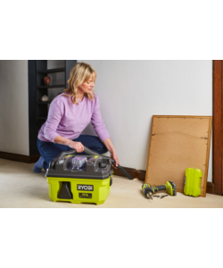 ASPIRATORE PORTATILE A BATTERIA RYOBI "RV1811" SOLO CORPO MACCHINA, 18 V