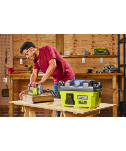 ASPIRATORE PORTATILE A BATTERIA RYOBI "RV1811" SOLO CORPO MACCHINA, 18 V